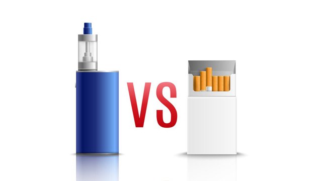 Vaping vs Smoking Cigarettes